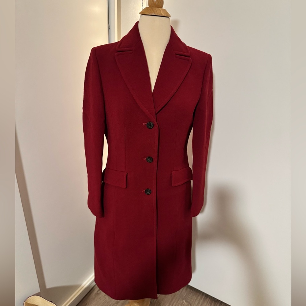 J. Crew Burgundy Women's Blazer Coat